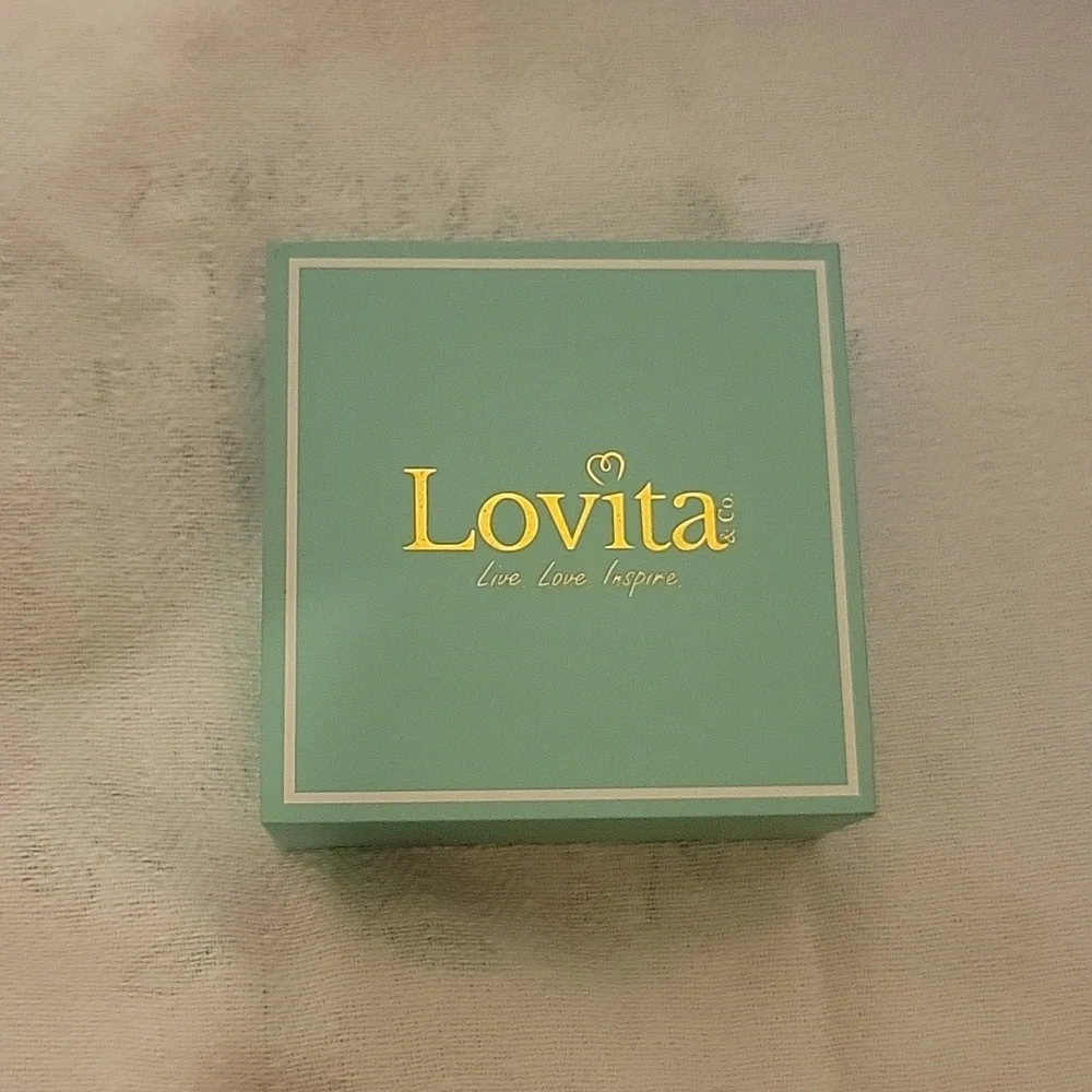 NWT Lovita Bracelet Silver Tone Clear Crystal & Stone Accents Adjustable Elegant - Picture 5 of 6